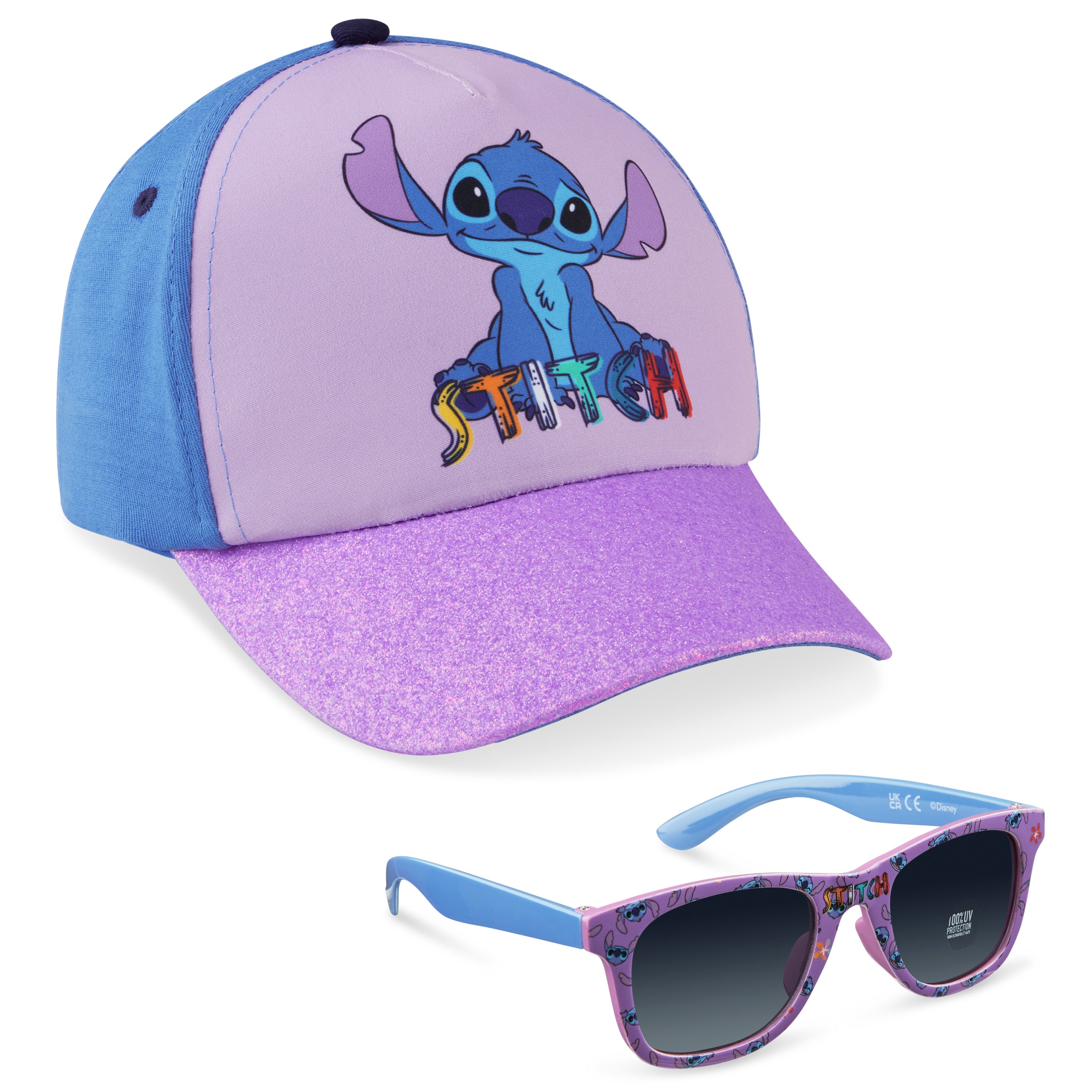 Disney Stitch Baseball Cap and Kids Sunglasses for Girls - Get Trend
