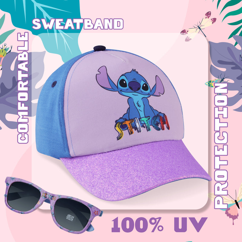 Disney Stitch Baseball Cap and Kids Sunglasses for Girls