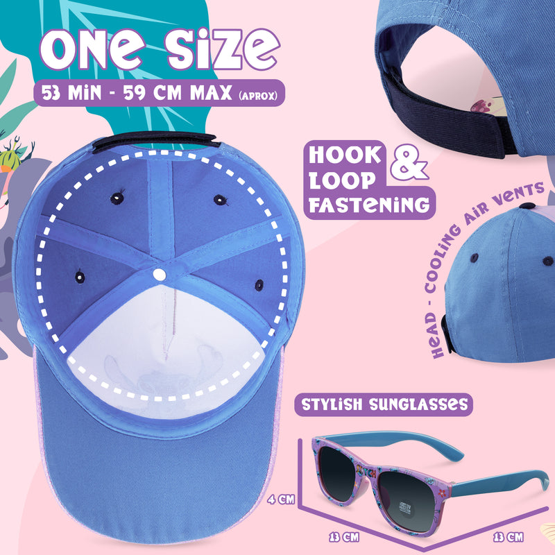 Disney Stitch Baseball Cap and Kids Sunglasses for Girls - Get Trend