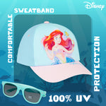 Disney Baseball Cap and Kids Sunglasses for Girls - The Little Mermaid - Get Trend