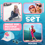 Disney Baseball Cap and Kids Sunglasses for Girls - The Little Mermaid - Get Trend