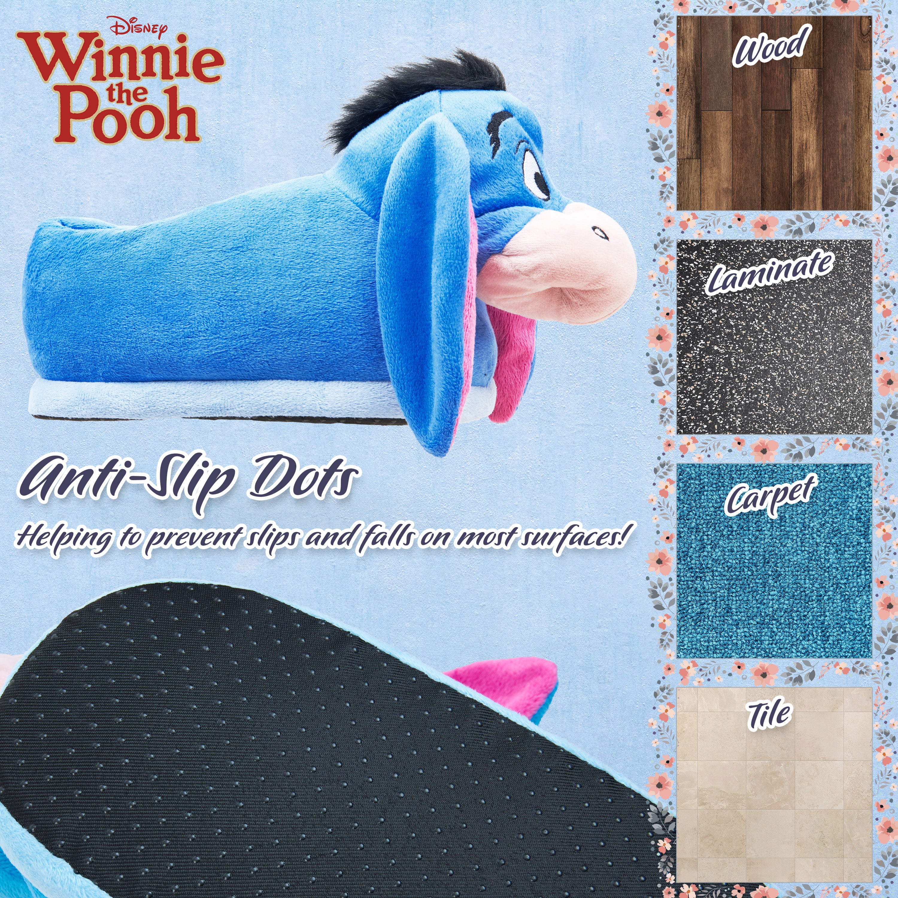Disney Slippers Women, Plush Ladies Slippers, Eeyore Gifts - Get Trend