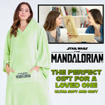 Disney The Mandalorian Wearable Blanket for Men, Women & Teens - Get Trend