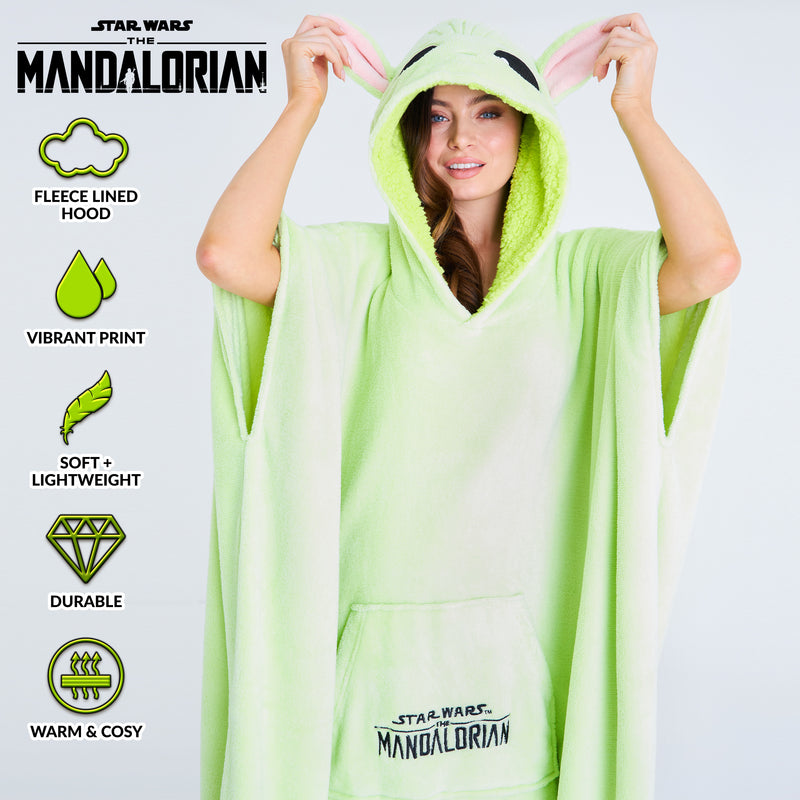 Disney The Mandalorian Wearable Blanket for Men, Women & Teens