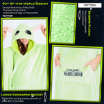 Disney The Mandalorian Wearable Blanket for Men, Women & Teens - Get Trend