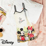 Disney Nighties for Women Strap Nightdress Mickey Minnie - Get Trend
