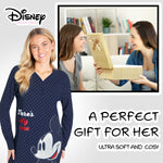 Disney Nighties for Women, Long Sleeve Nightdress - Mickey - Get Trend