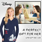 Disney Nighties for Women, Long Sleeve Nightdress - Mickey - Get Trend