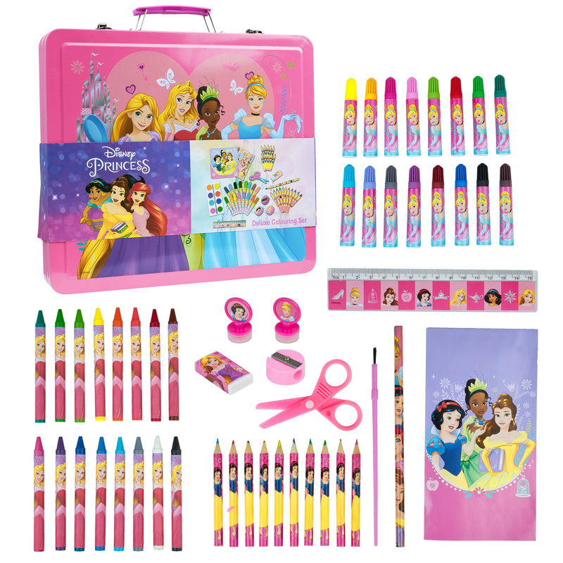 Disney Princess Tin Case Art Kit