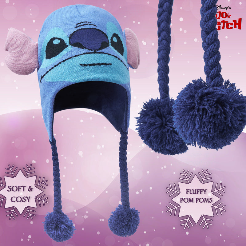 Disney Beanie Hat for Women - Disney Stitch 3D Adult Hat - Get Trend
