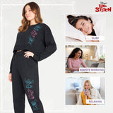Disney Stitch Jogging Suit Women's Crop Top Tracksuit Teenager Leisure Suit - Get Trend