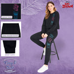 Disney Stitch Jogging Suit Women's Crop Top Tracksuit Teenager Leisure Suit - Get Trend