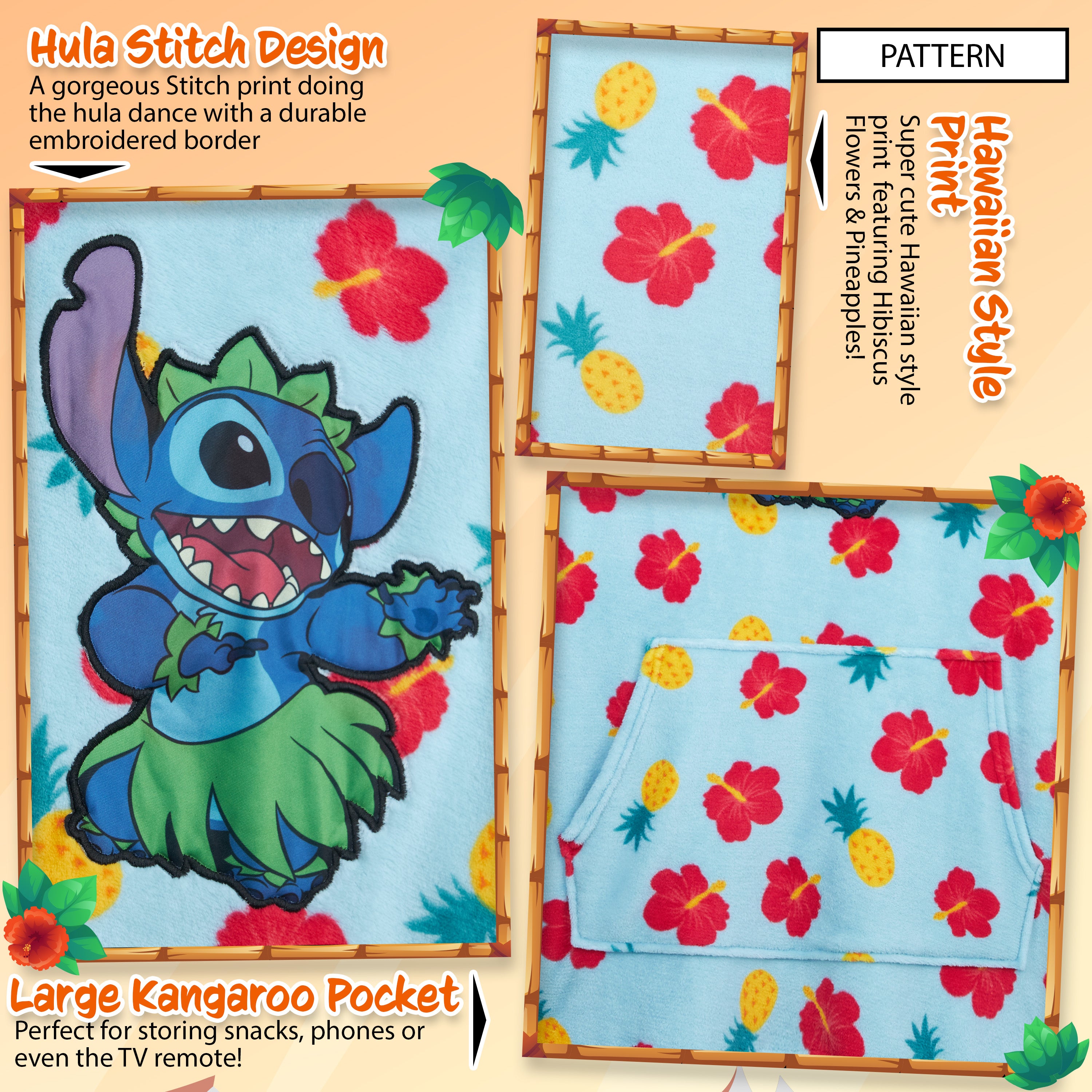 Disney Hoodie Blanket, Sherpa Fleece Oversized Hoodie, Eeyore Stitch Gifts - Get Trend