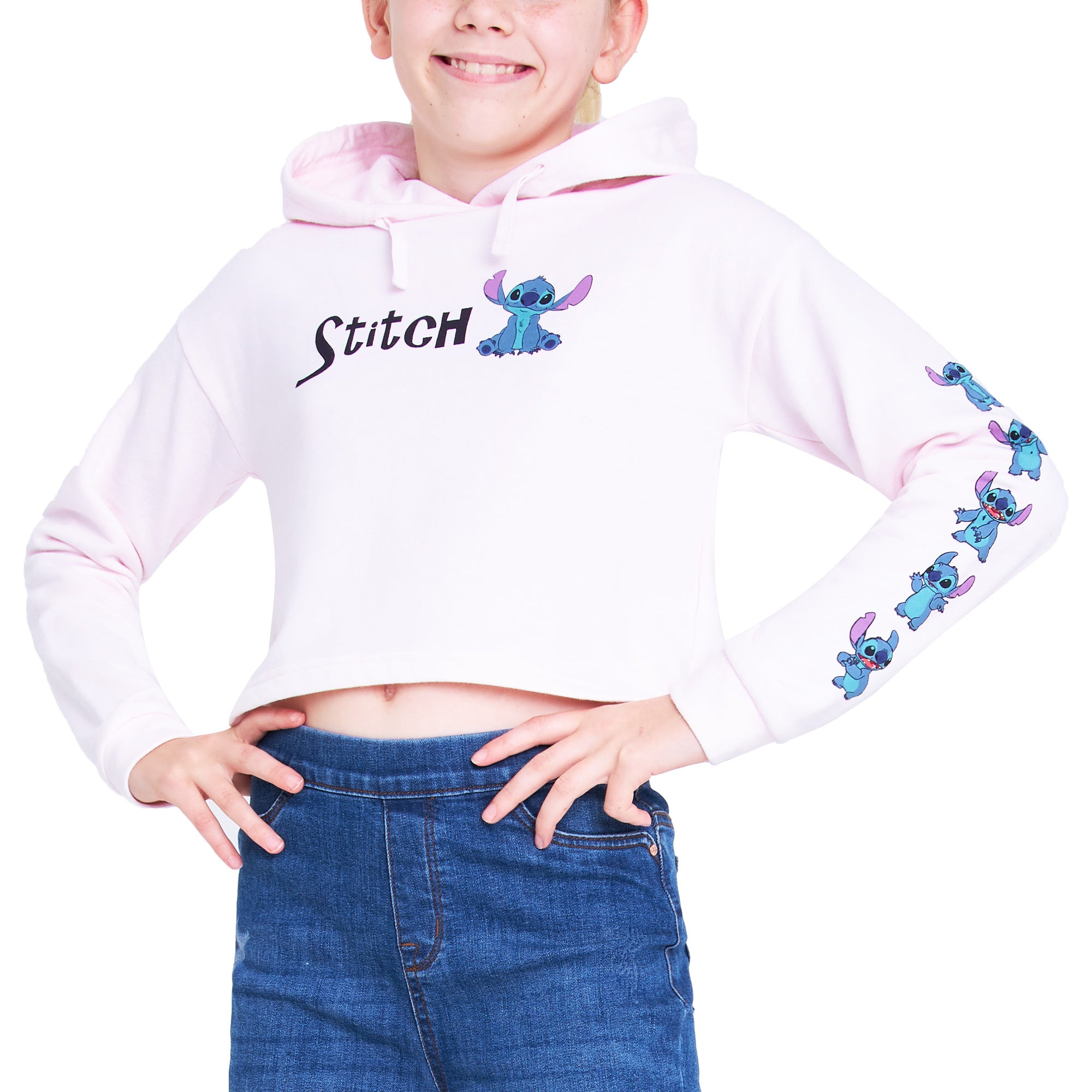 Disney Hoodie for Girls, Stitch Sweatshirt, Fashion Top for Girls and Teens, Stitch Gifts - Get Trend