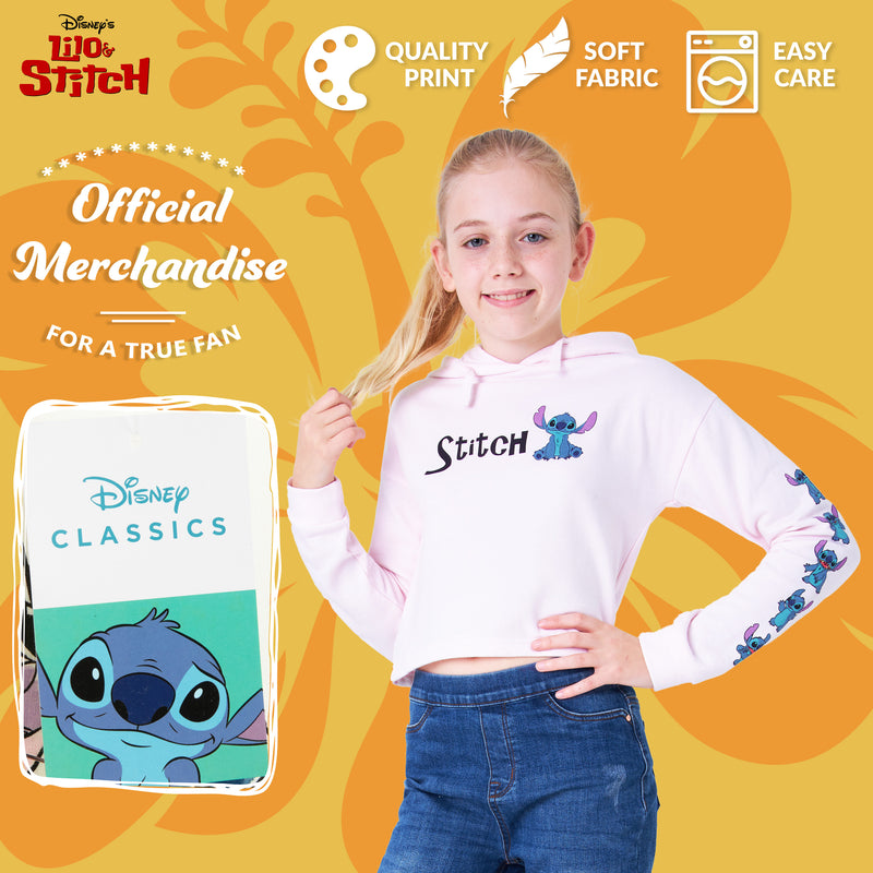 Disney Hoodie for Girls, Stitch Sweatshirt, Fashion Top for Girls and Teens, Stitch Gifts - Get Trend