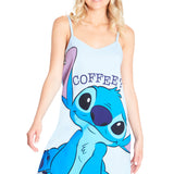 Disney Stitch Nightdress Cotton Strappy Nightie Stitch Gifts for Women - Get Trend