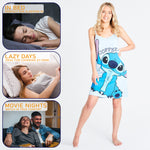 Disney Stitch Nightdress Cotton Strappy Nightie Stitch Gifts for Women - Get Trend