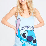Disney Stitch Nightdress Cotton Strappy Nightie Stitch Gifts for Women - Get Trend