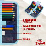 Disney Pencil Case for Girls Stitch Pencil Cases for Kids with Stationery - Get Trend