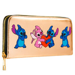 Disney Purses for Women, Stitch Coin Purse with Card Slots, Gifts for Women (Gold) - Get Trend