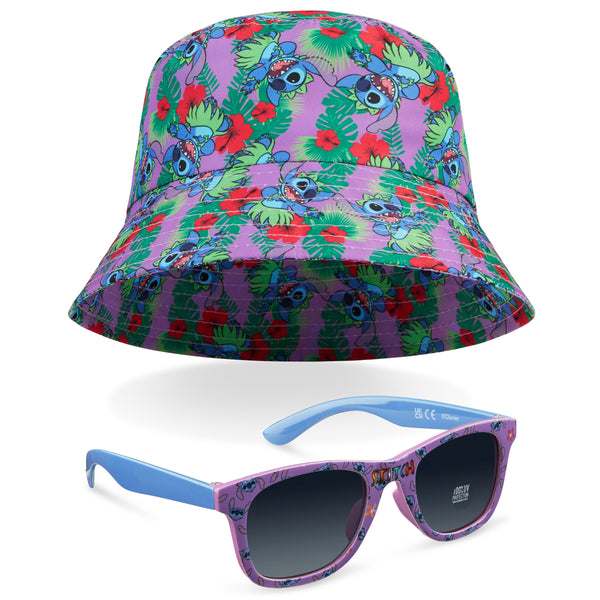 Disney Stitch Sunglasses and Bucket Hat & Sunglasses - Get Trend