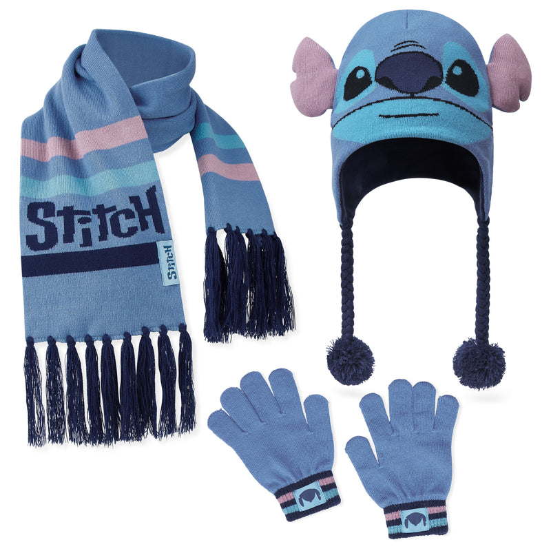 Disney Beanie Hat Scarf and Gloves Set Kids
