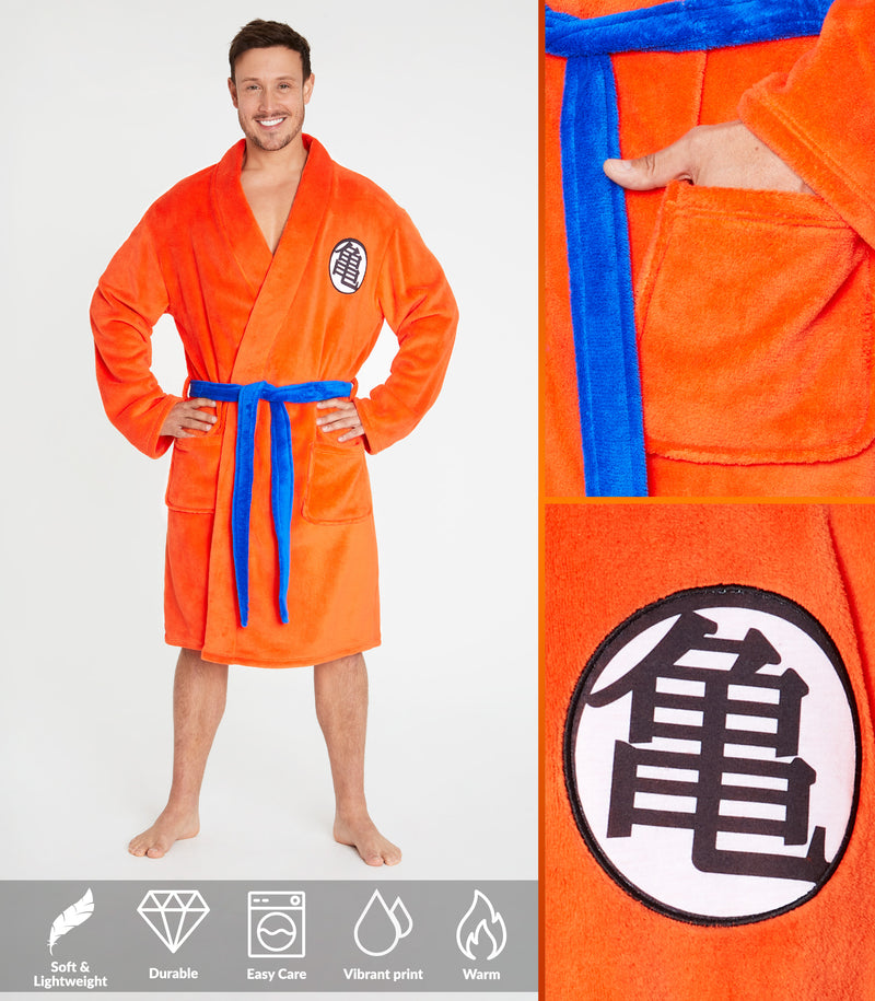 Dragon Ball Z Men's Dressing Gown - Anime Gifts for Men - Get Trend