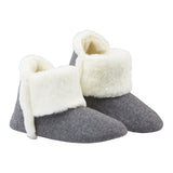 Dunlop Women's Slippers, Fluffy Slipper Boots with Memory Foam Insoles - Get Trend