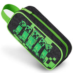 Minecraft Black Pencil Case, Black, School Supplies Pencil Cases Large Capacity - Get Trend