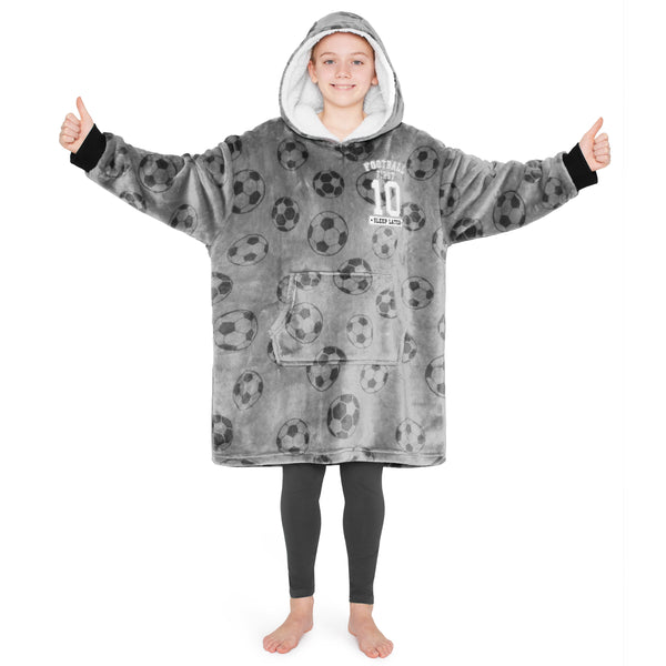 CityComfort Hoodie For Boys, Fleece Oversized Hoodie Blanket - Get Trend