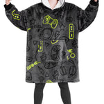 CityComfort Hoodie For Boys, Fleece Oversized Hoodie Blanket - Get Trend