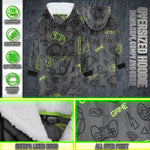 CityComfort Hoodie For Boys, Fleece Oversized Hoodie Blanket - Get Trend