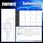 Fortnite Swim Shorts Trunks with Emote Print & Elasticated Waist for Boys Teens - Get Trend