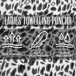 CityComfort Adults Hooded Towel Poncho Hooded Terry Towelling Poncho - Get Trend