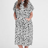 CityComfort Adults Hooded Towel Poncho Hooded Terry Towelling Poncho - Get Trend