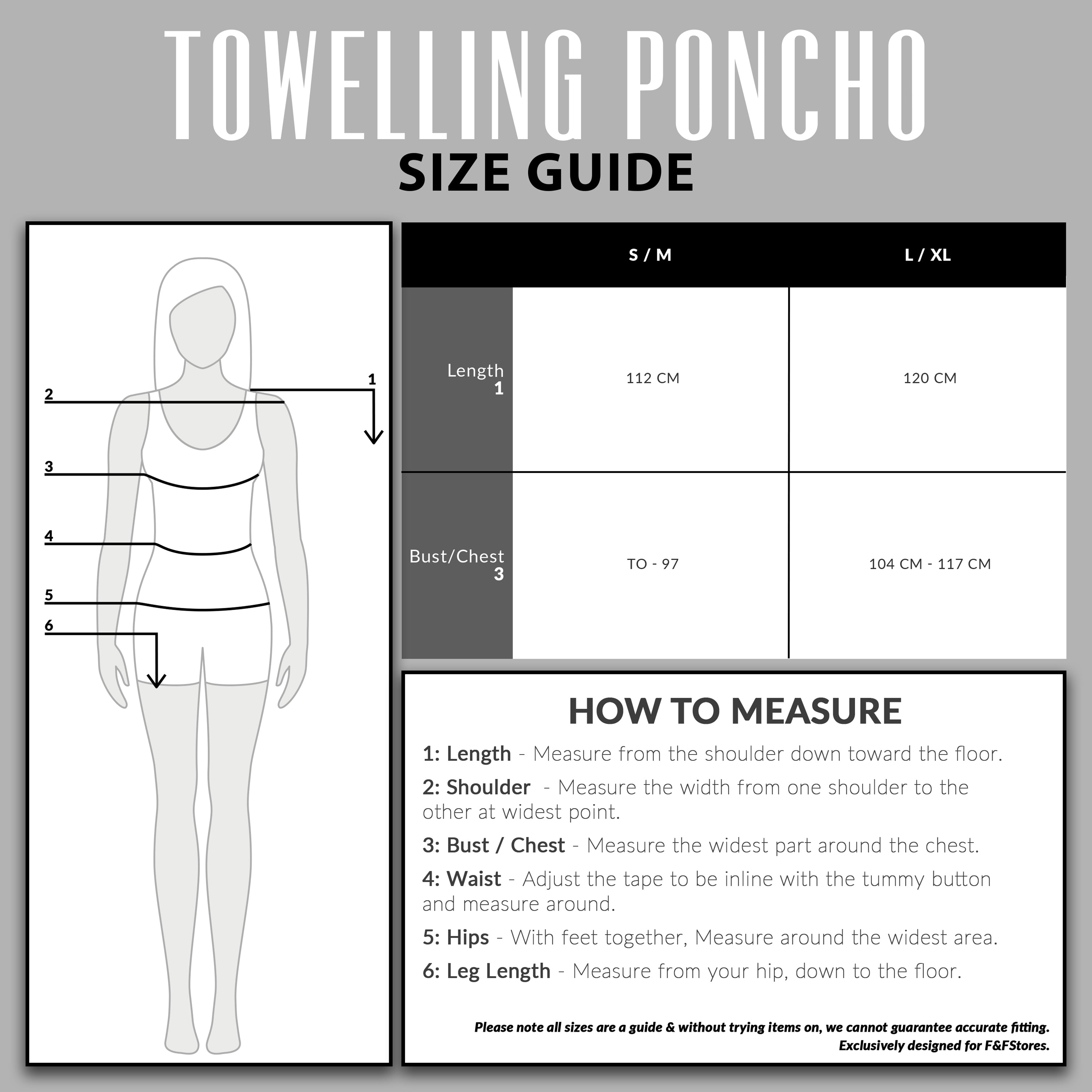 CityComfort Adults Hooded Towel Poncho Hooded Terry Towelling Poncho - Get Trend