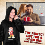 Disney Oversized Hoodie Blanket for Men - Grumpy - Get Trend