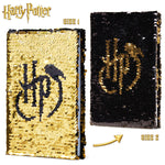 Harry Potter Sequin Journal Diary Notebook with Wand Pen For Girls Boys Teenager - Get Trend