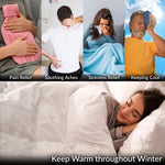 CityComfort Hot Water Bottle Belt, Wearable Hot Water Bottle Pouch (Pink) - Get Trend
