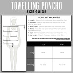 CityComfort Beach Towel for Adults Robes Women Men Cotton Towelling Poncho - Get Trend