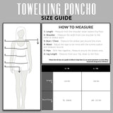 CityComfort Beach Towel for Adults Robes Women Men Cotton Towelling Poncho - Get Trend