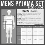 CityComfort Men Nightwear - Mens Pajamas Set - Get Trend