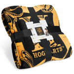 Harry Potter Throw Blanket, Hogwarts Fleece Blanket - Get Trend