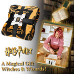 Harry Potter Throw Blanket, Hogwarts Fleece Blanket - Get Trend