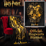 Harry Potter Throw Blanket, Hogwarts Fleece Blanket - Get Trend