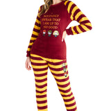 Harry Potter Womens Pyjamas, Fleece Loungewear Fluffy Socks Gift Set - Get Trend