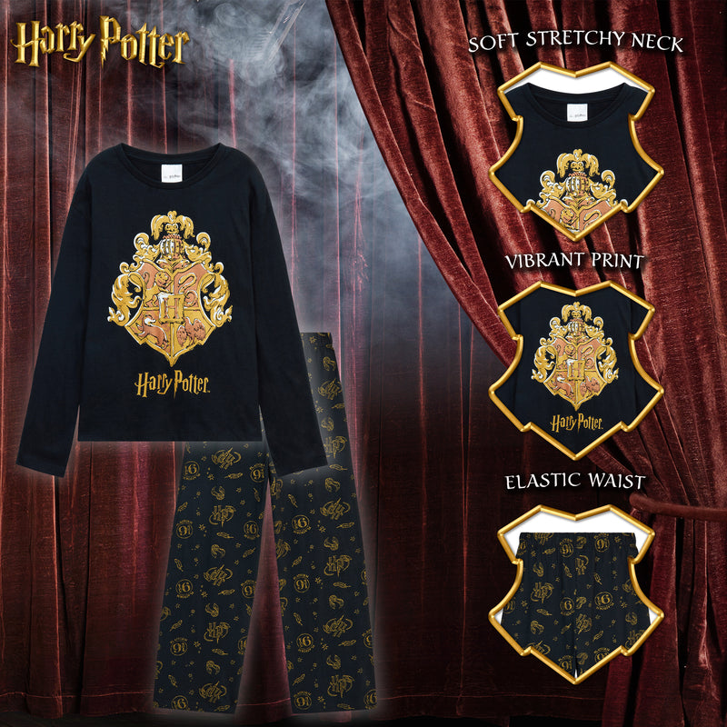 Harry Potter Pyjamas for Girls - Harry Potter Loungewear Set for Girls