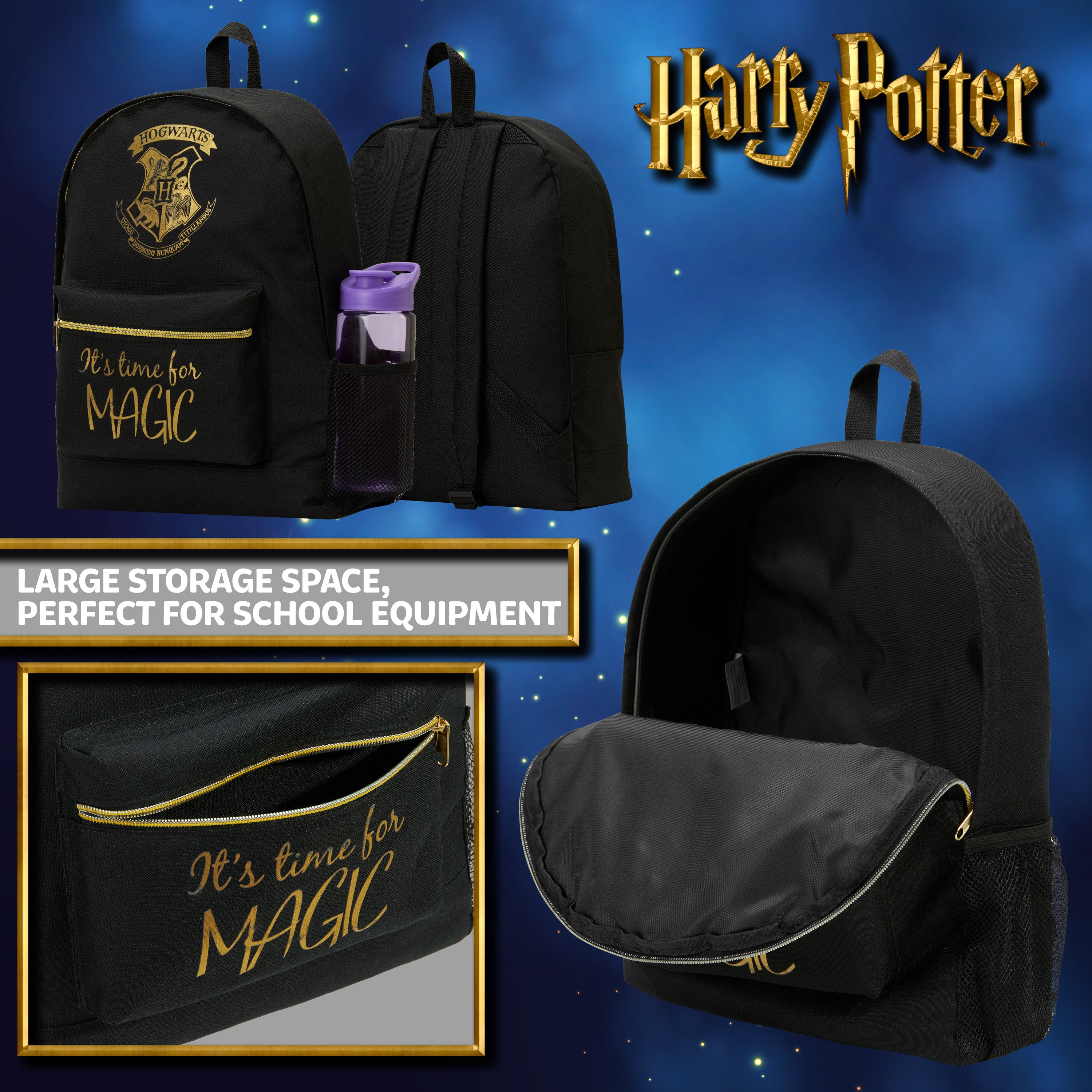 Harry Potter Backpack - School Bag for Kids and Teens - Get Trend