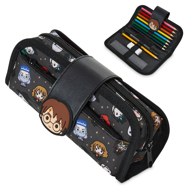 Harry Potter Pencil Case, Kids Pencil Case with Stationery Included - Get Trend