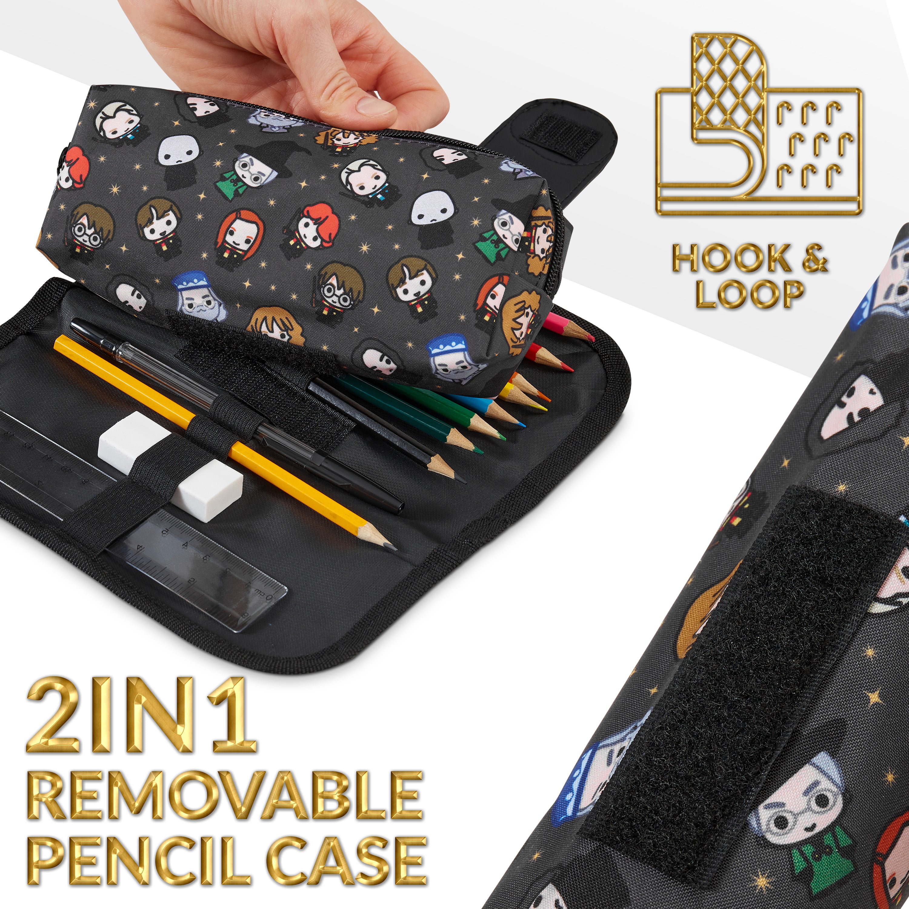 Harry Potter Pencil Case, Kids Pencil Case with Stationery Included - Get Trend